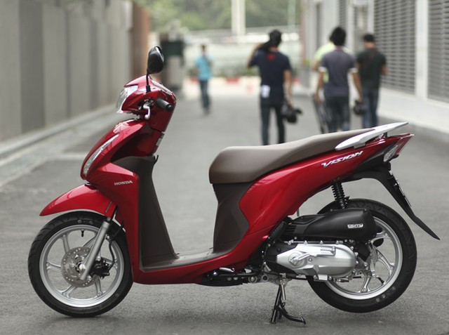 Honda Vision phiên bản mới tại thị trường Việt Nam.