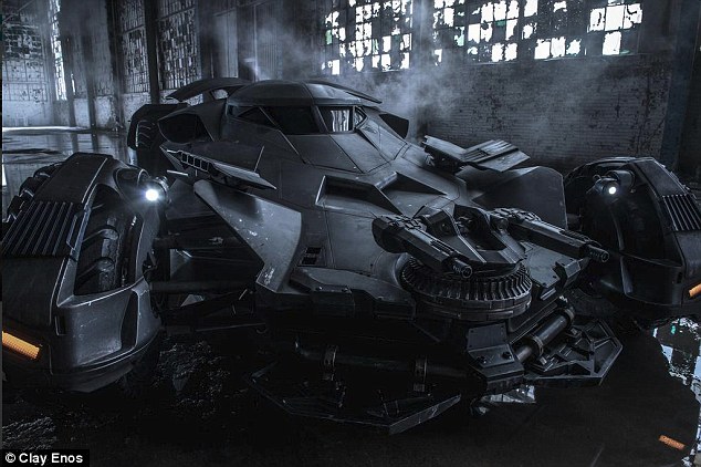 Hình ảnh Batmobile mới.