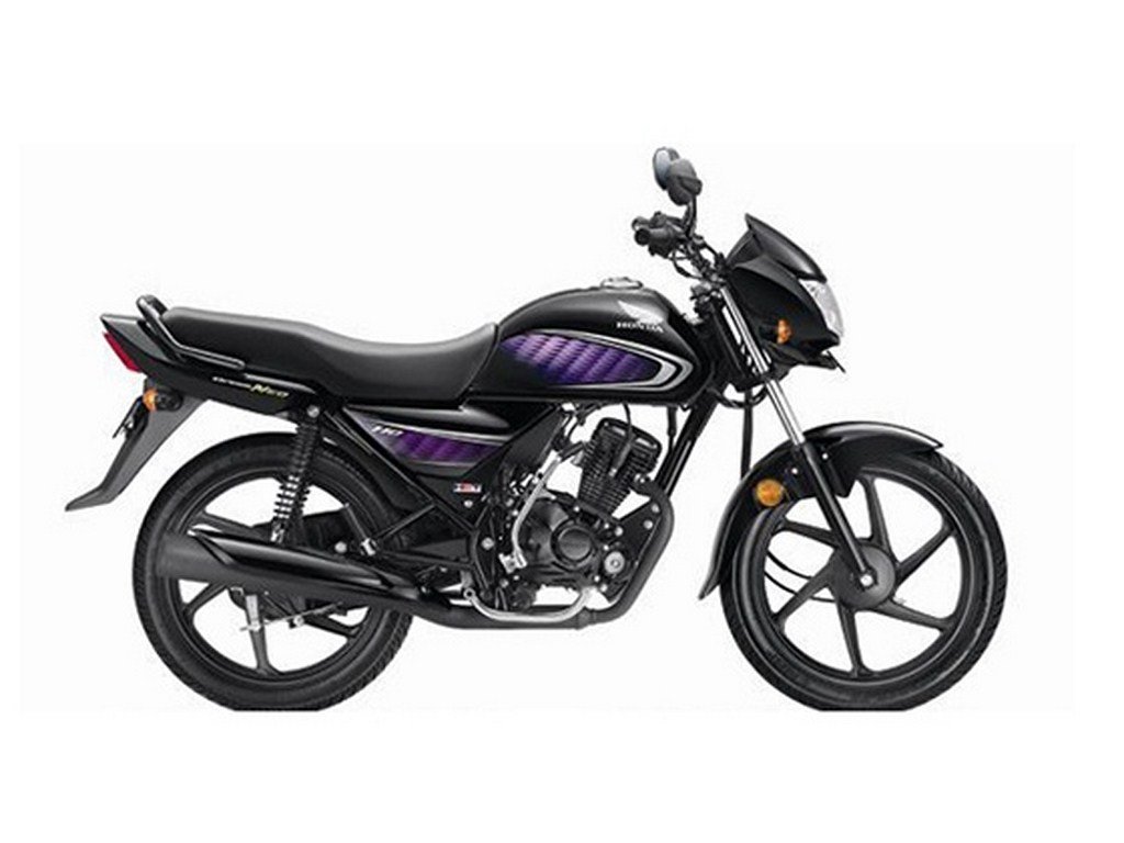 Honda Dream Neo 2014 màu đen-tím.