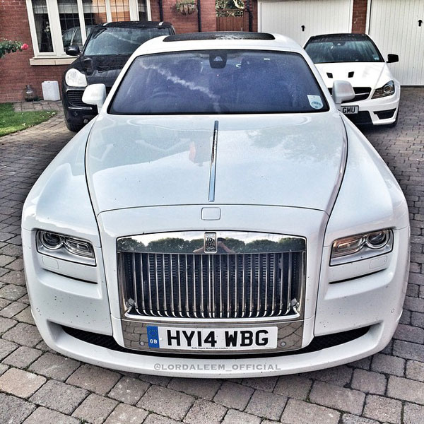 Rolls-Royce Ghost mới của Aleem.