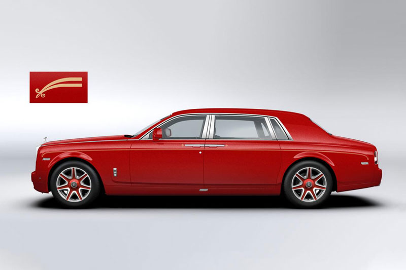 Rolls-Royce Phantom đặt hàng của ông Hung.