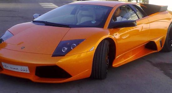 Lamborghini Murcielago màu cam