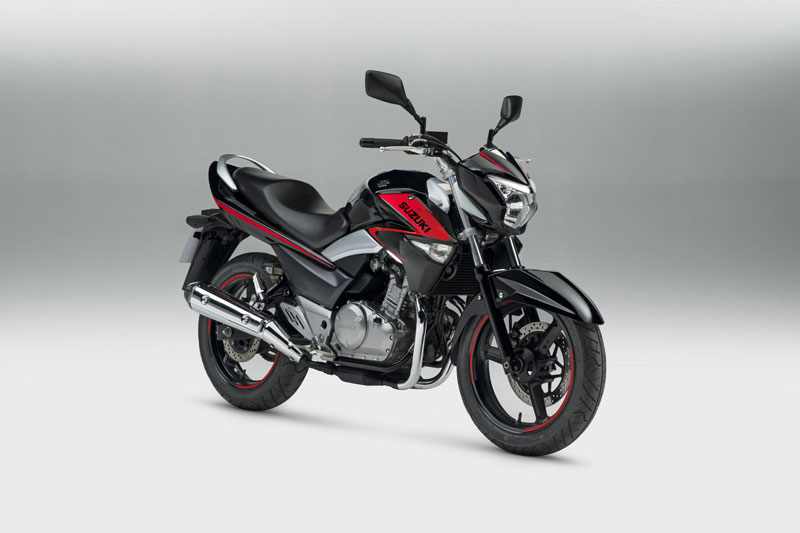 Suzuki Inazuma 250 màu đen-đỏ mới.