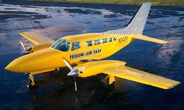 Chiếc máy bay của dịch vụ Yellow Air Taxi hiện đã dừng hoạt động.