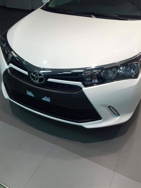 Đầu xe Toyota Corolla phiên bản nâng cấp vừa rò rỉ...