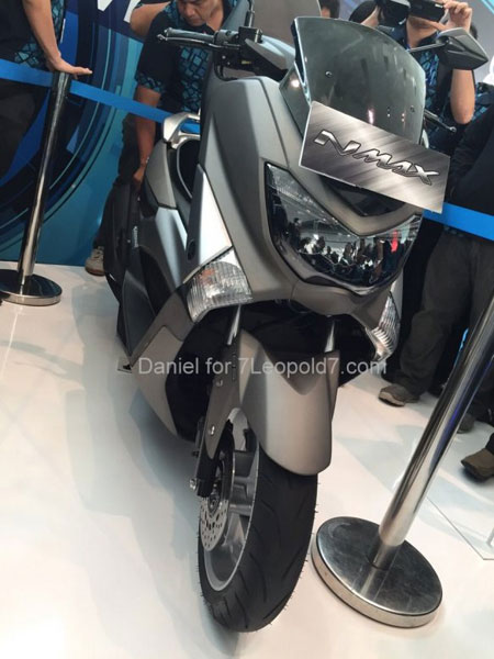 Hình ảnh rò rỉ của Yamaha N-Max 150 mới.