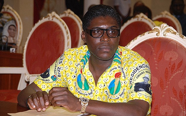 
Chân dung ông Teodoro Nguema Obiang Mangue, con trai Tổng thống Guinea Xích đạo.
