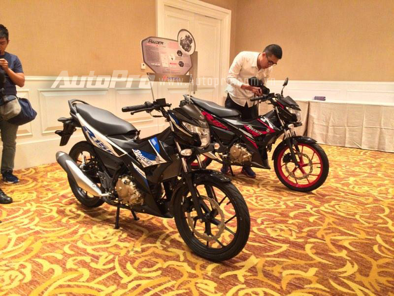 Suzuki Raider 2016  lời đáp trả cho Yamaha và Honda