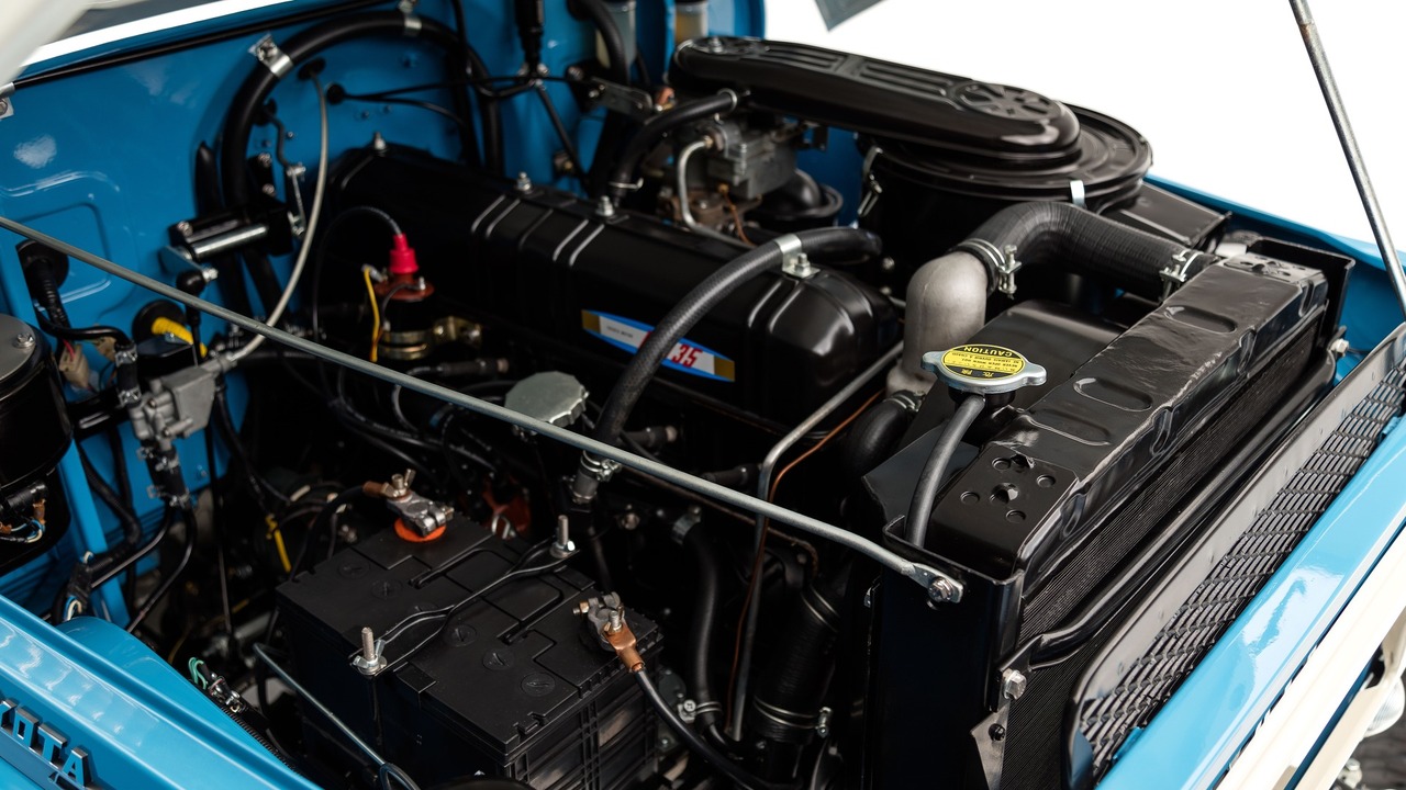 It is expected that this restored Toyota Land Cruiser FJ45LV will be showcased at the SEMA 2016 exhibition in November.