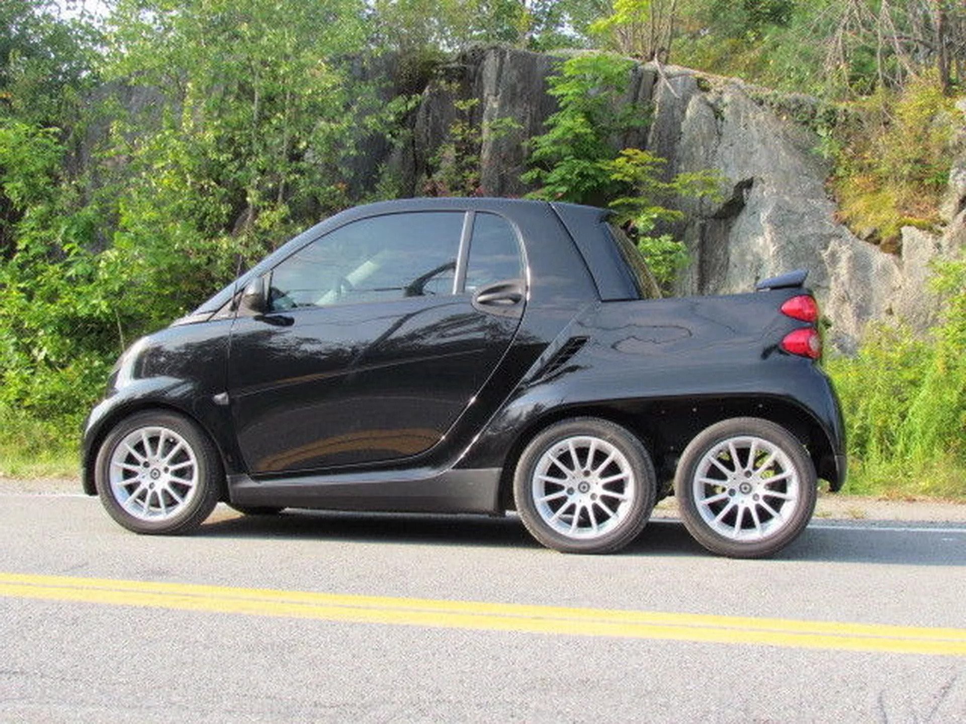 Smart Fortwo в пикапе