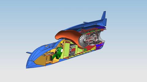 Bloodhound SSC – Chiếc xe vượt vận tốc âm thanh 6