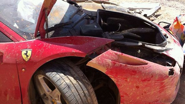 Độ an toàn của Ferrari 458 Italia 1 Độ an toàn của Ferrari 458 Italia 1