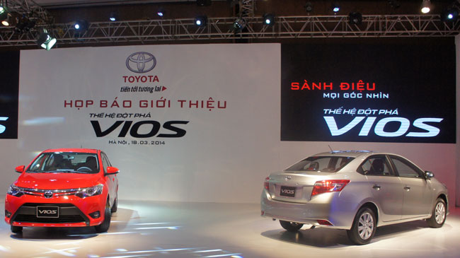 Toyota ra mắt Vios 2014 cho thị trường Việt 2