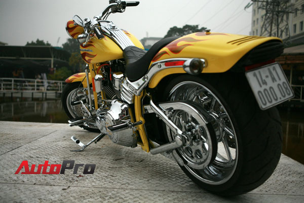 Dàn Harley hùng hậu tụ hợp nhân kỷ niệm CLB Harley Davidson Hà Nội 10