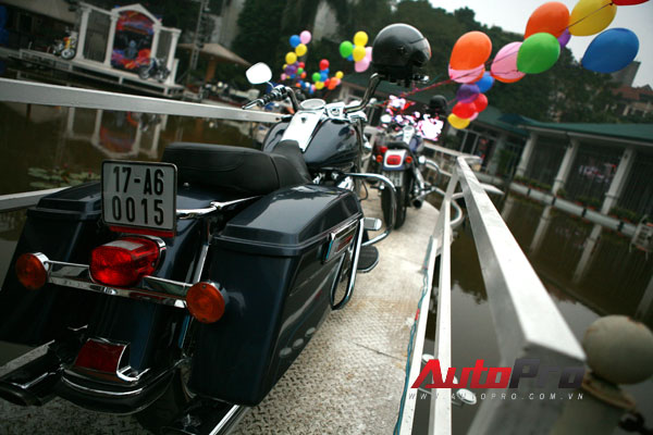 Dàn Harley hùng hậu tụ hợp nhân kỷ niệm CLB Harley Davidson Hà Nội 4