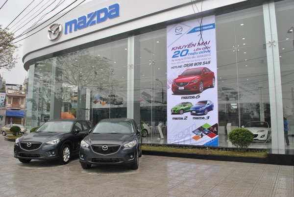 Vina Mazda giới thiệu Showroom Mazda Hải Phòng 1