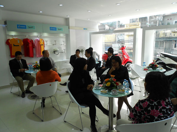 Piaggio Xuân Cầu khai trương trung tâm dịch vụ bảo hành 2S tại Hà Nội 2