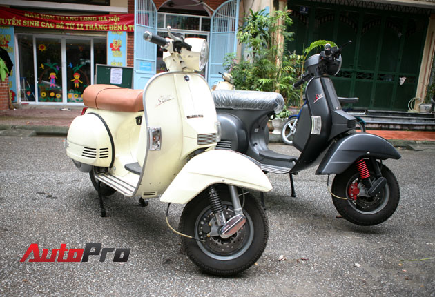 Các dòng xe Vespa cổ tạo nên huyền thoại tại thị trường Việt Nam  Darwin  Motors