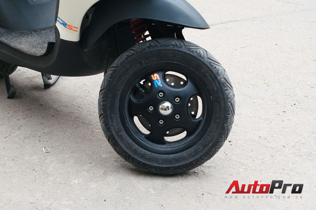 Piaggio Zip 125 độ SP RS độc nhất tại Hà Thành 6 Piaggio Zip 125 độ SP RS độc nhất tại Hà Thành 6