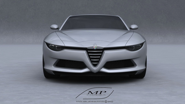 Alfa Romeo Orazio Satta – Coupe bốn cửa đến từ Ý 6