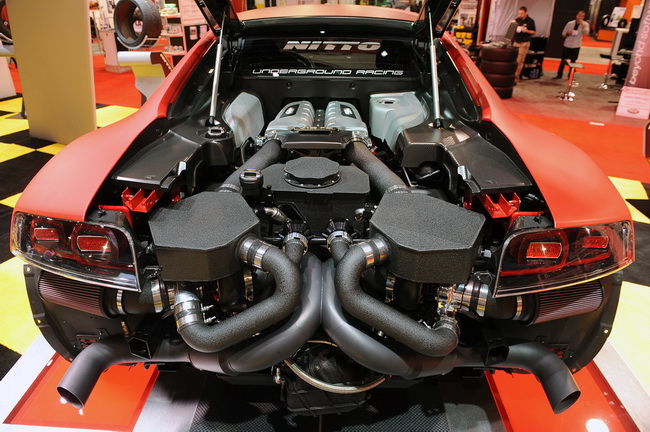 Ngắm Audi R8 GT công suất 1.500 mã lực tại SEMA 2012 9