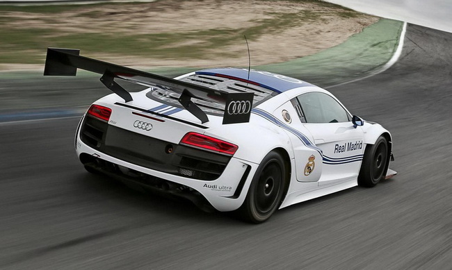 Xế đua Audi R8 LMS phi&ecirc;n bản Real Madrid  4
