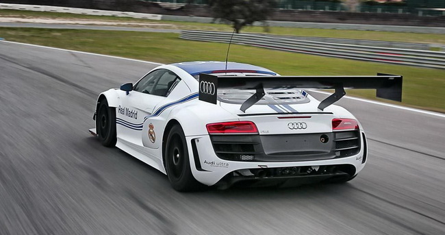 Xế đua Audi R8 LMS phi&ecirc;n bản Real Madrid  5