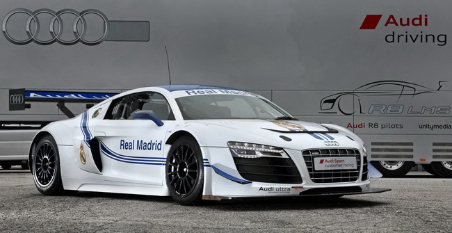 Xế đua Audi R8 LMS phi&ecirc;n bản Real Madrid  6