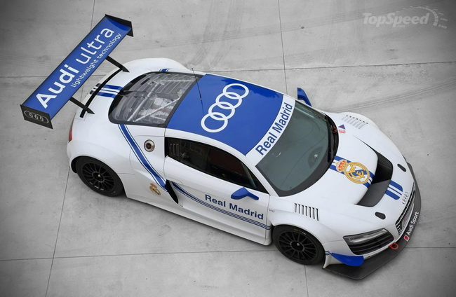 Xế đua Audi R8 LMS phi&ecirc;n bản Real Madrid  7