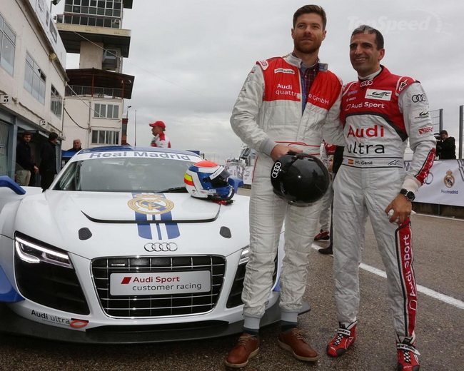 Xế đua Audi R8 LMS phi&ecirc;n bản Real Madrid  9