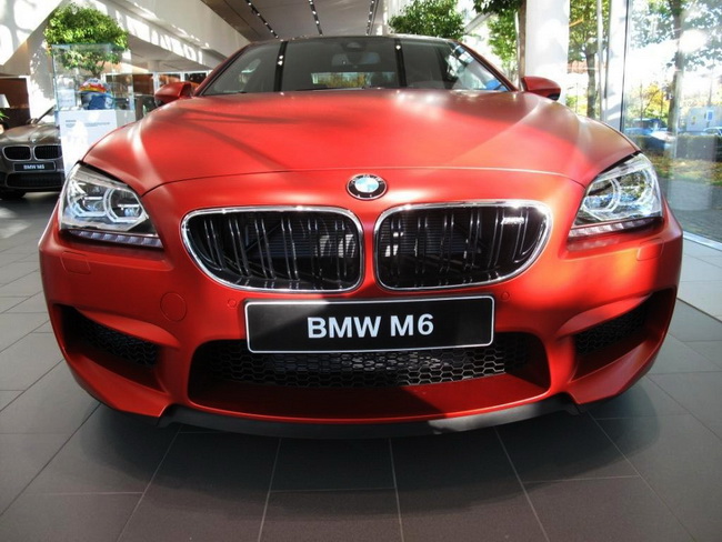 BMW M6 Coupe màu đỏ mờ tuyệt đẹp 1