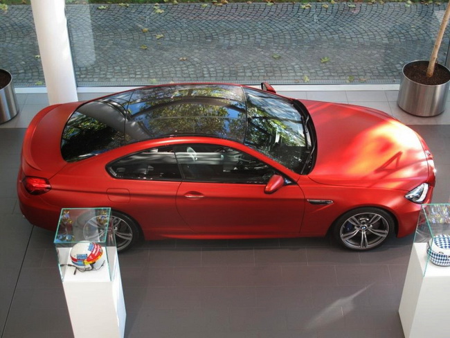 BMW M6 Coupe màu đỏ mờ tuyệt đẹp 3