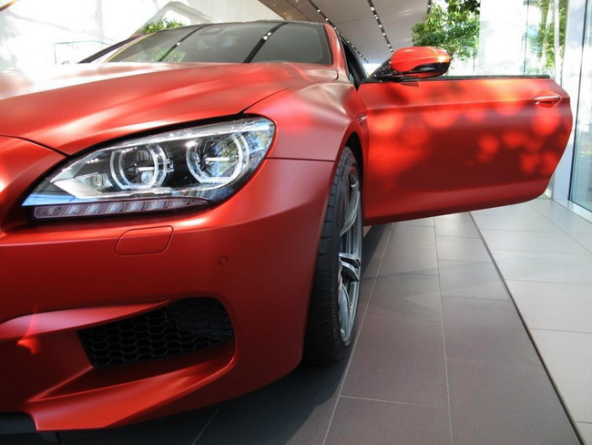 BMW M6 Coupe màu đỏ mờ tuyệt đẹp 4