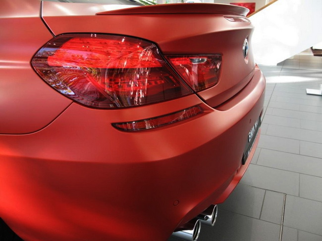 BMW M6 Coupe màu đỏ mờ tuyệt đẹp 8