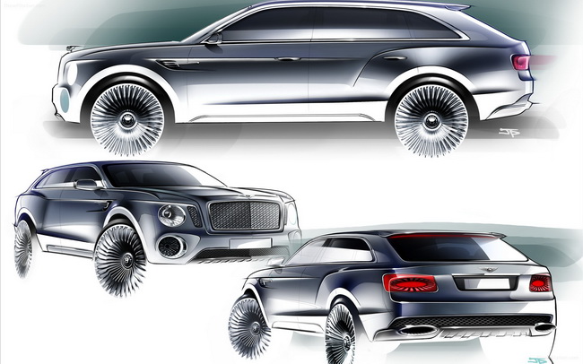 SUV siêu sang của Bentley có thể đổi tên thành Falcon 13