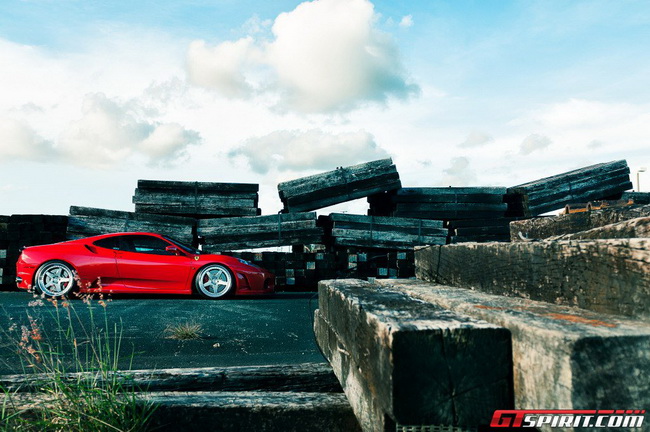 L&agrave;m mới si&ecirc;u xe Ferrari F430 với bộ la-zăng ADV.1 7
