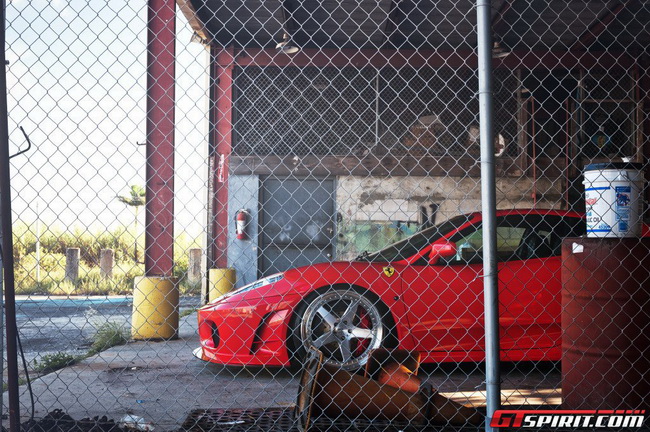 L&agrave;m mới si&ecirc;u xe Ferrari F430 với bộ la-zăng ADV.1 14