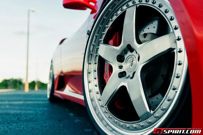L&agrave;m mới si&ecirc;u xe Ferrari F430 với bộ la-zăng ADV.1 19