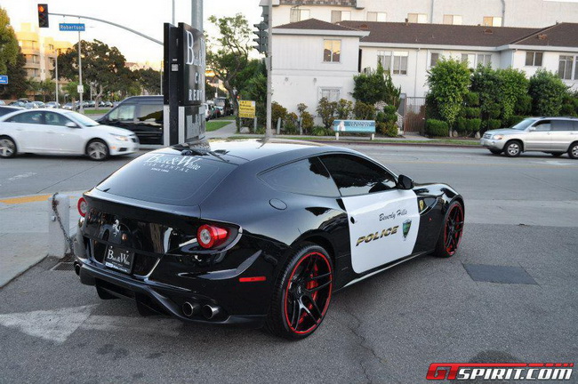 Ngắm Ferrari FF của cảnh sát Beverly Hills 5