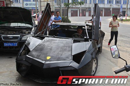 Lamborghini Reventon “hàng Tàu” đã lăn bánh 2