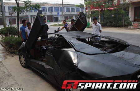 Lamborghini Reventon “hàng Tàu” đã lăn bánh 5