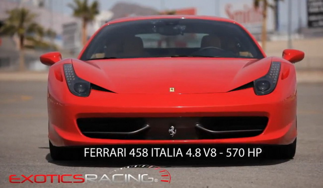 Video: Drift Ferrari 458 Italia cùng người mẫu Playboy 1