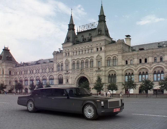 Tổng thống Nga Putin muốn thay S-Class bằng ZiL Limousine 25