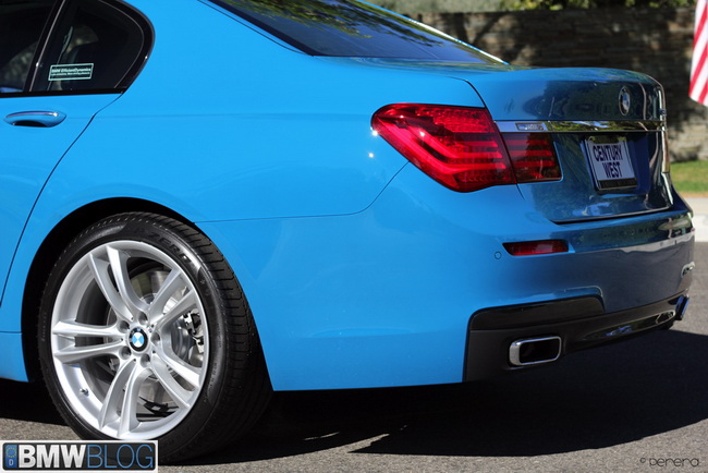 BMW 750Li phiên bản Laguna Seca Blue 10