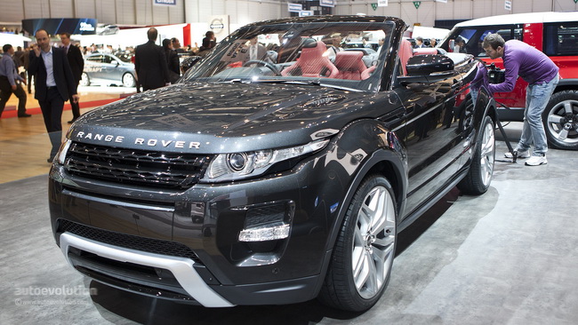 Land Rover Evoque Convertible có thể được sản xuất từ năm 2014 2