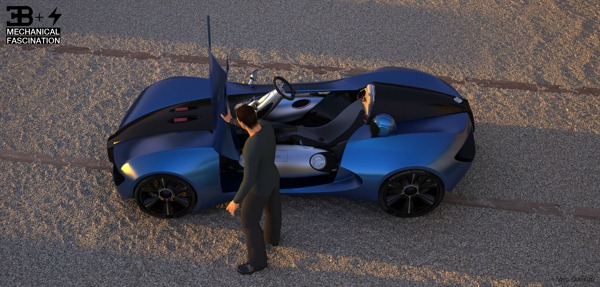 Bugatti trong giấc mơ của nhà thiết kế trẻ 3
