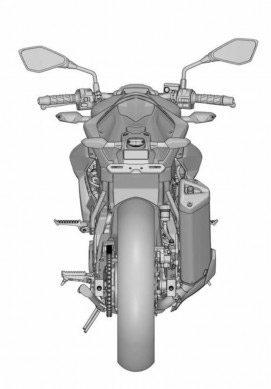 Kawasaki Ninja RR Mono phiên bản naked bike lộ diện 4