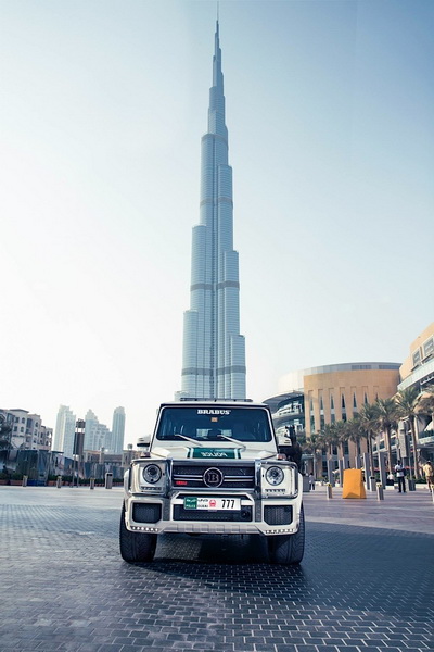 Siêu SUV độ 700 mã lực của Cảnh sát Dubai 1