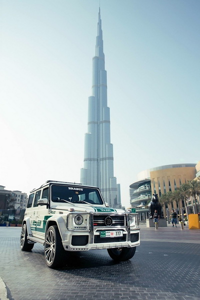 Siêu SUV độ 700 mã lực của Cảnh sát Dubai 2