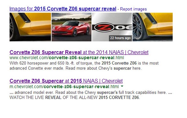 Chevrolet “đăng nhầm” thông tin Corvette Z06 1